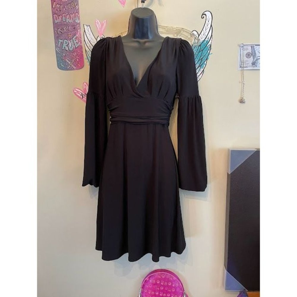 Women's Arden B. Dress -Bell Sleeves - Date Dress